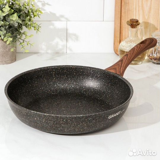 Сковорода Granit Ultra original, d28 см, пластиков