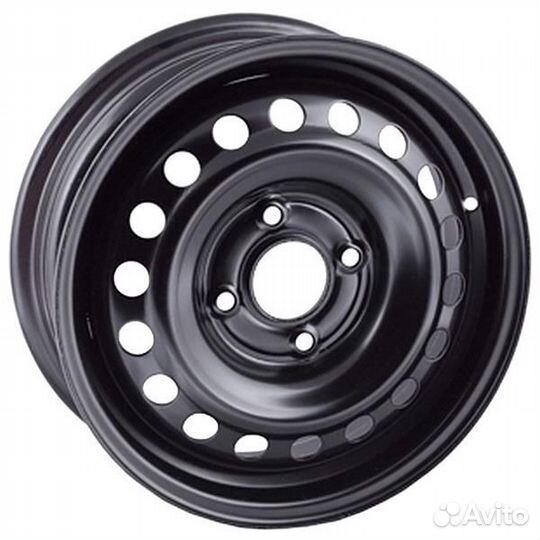 Eurodisk 65A49R : 6x16 4*100 Et:49 Dia:54,1 Black