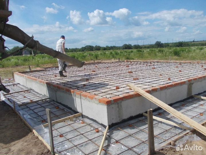 Бетон строительный М150