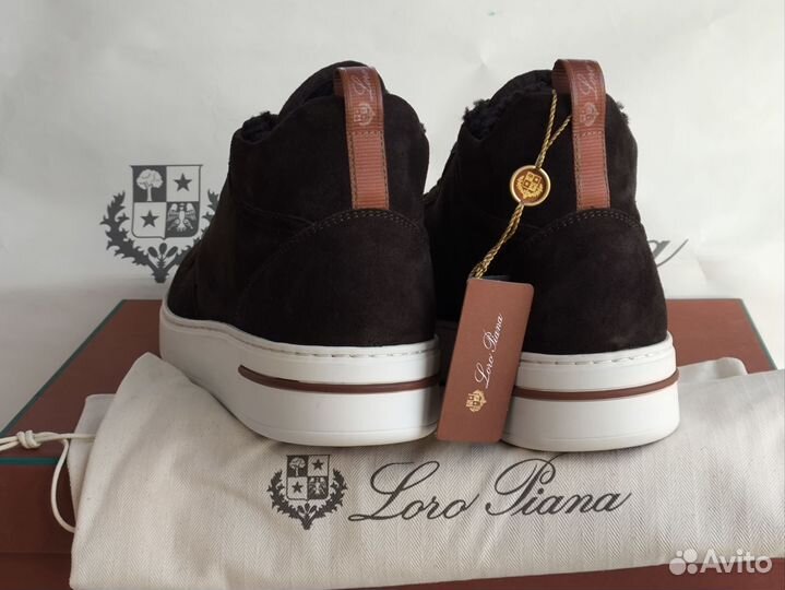 Кеды Loro Piana Newport Мех.Р.42,43,44.Новые Ориг