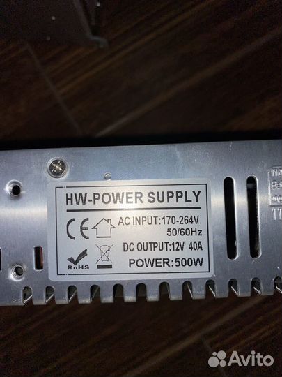 Блоки питания DC 12V 1000/450W
