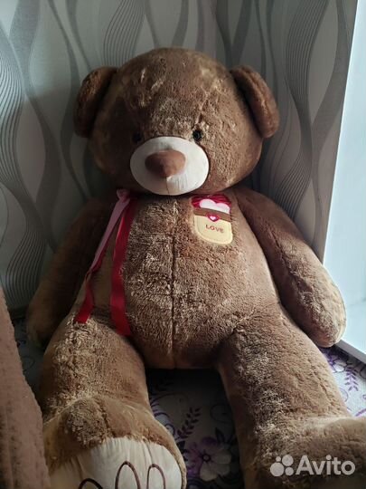 Плюшевый медведь 2 метра