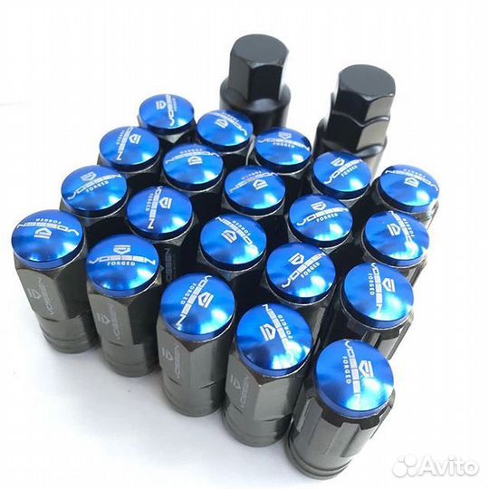 Гайки vossen M12x1.5 (сталь) (Золотой)