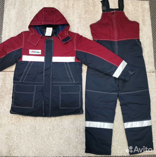 Спецодежда зимняя 52-54/182-188 рабочая русснефть