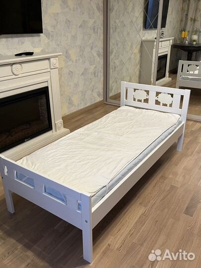 Кровать детская Икея Криттер с барашками