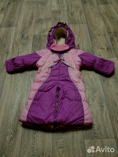 Зимний комбинезон трансформер от 0 лет