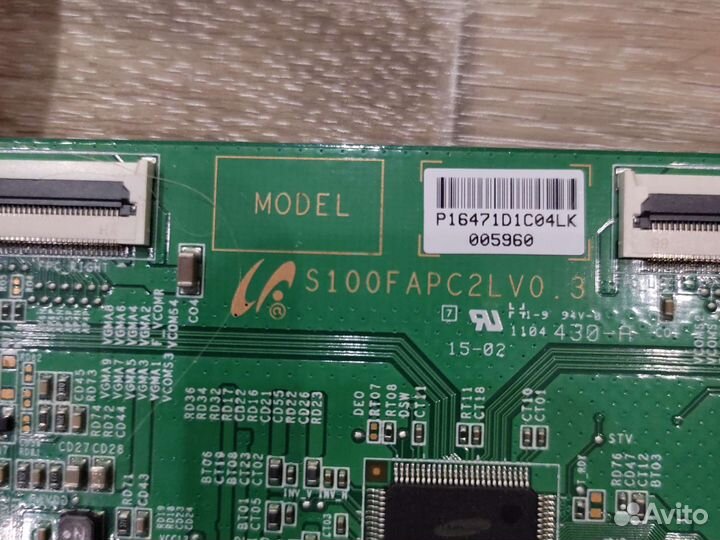 Плата t-con s100fapc2lv0.3