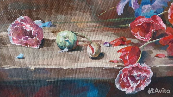 Натюрморт маслом 50х40см