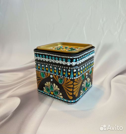 Банка металлическая для чая/кофе