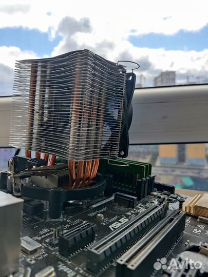 Мат.плата и процессор / i5 7400+asus B150-plus