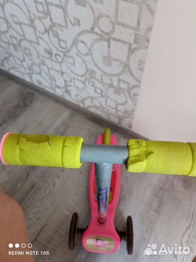 Самокат детский трехколесный бу