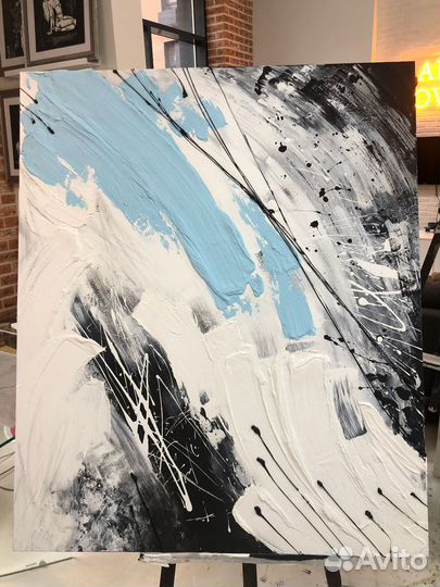 Интерьерная картина текстурная