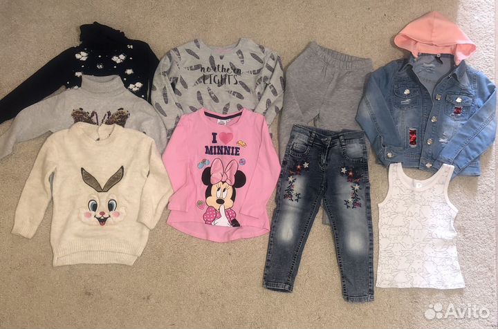 Детские вещи на девочку 98