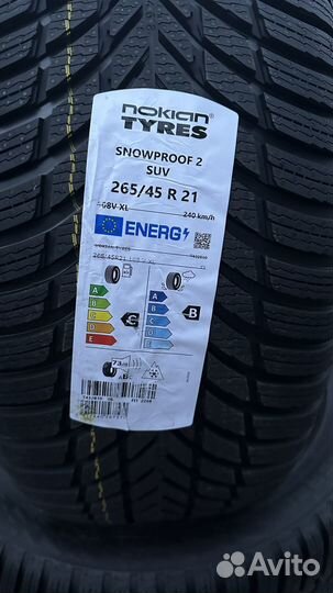 Nokian Tyres Snowproof 2 265/45 R21 108V