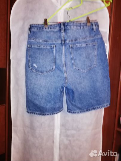 Женские джинсовые шорты 48