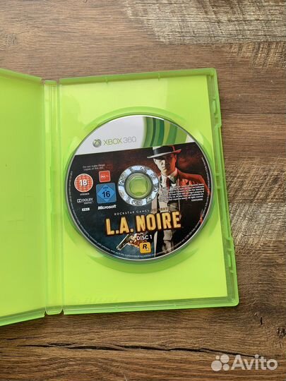L A noire xbox 360