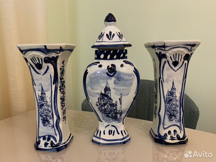 Вазы Дельфт Delft blue