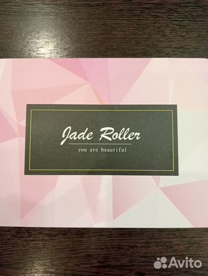 Нефритовый массажёр для лица/скребок Гуаша