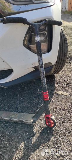 Трюковой самокат на запчасти