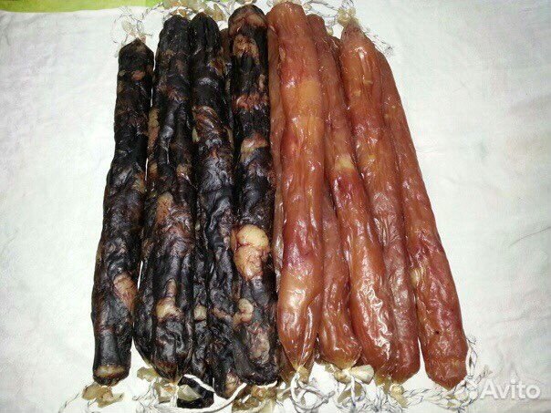 Конская колбаса казы махан курахан