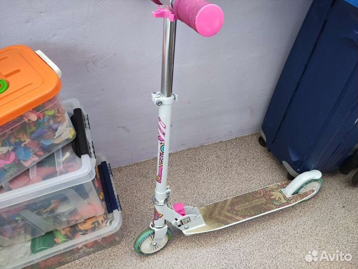 Самокат детский двухколесный бу