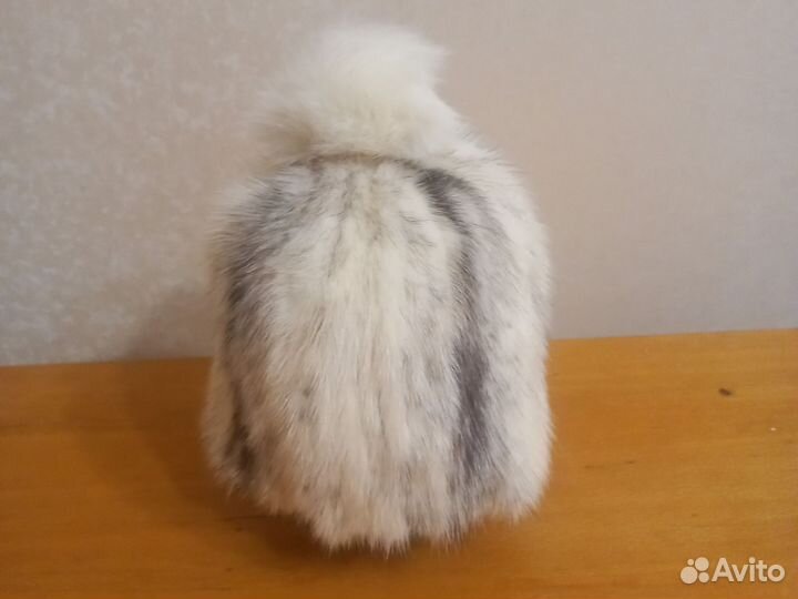 Шапка женская комбинированная