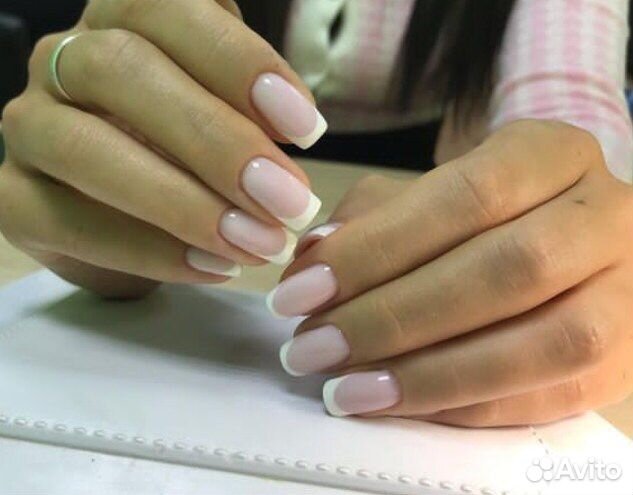 Маникюр с покрытием