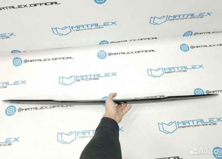 Спойлер Mercedes W213 X Style карбон Carbon Fiber