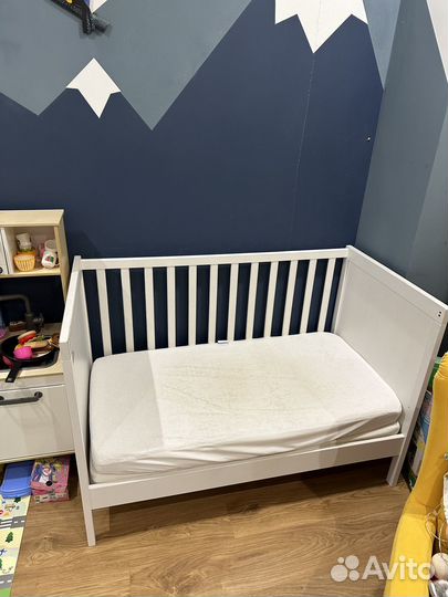 Детская кровать IKEA сундвик