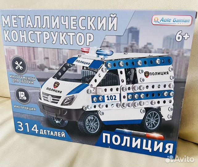 Конструктор металлический