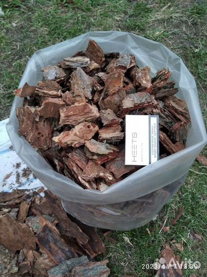 Кора сосны. Мульча