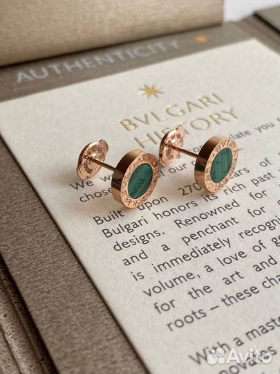 Bvlgari серьги