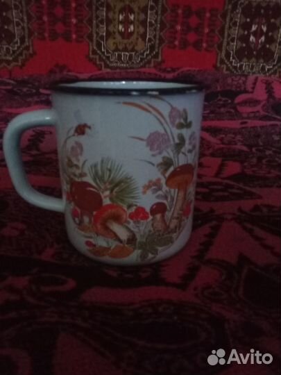 Эмалированная посуда СССР новая