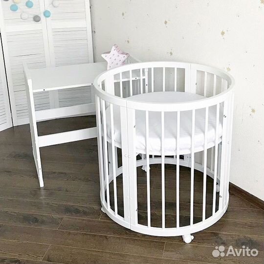 Детская кроватка 7в1 Mika Lain