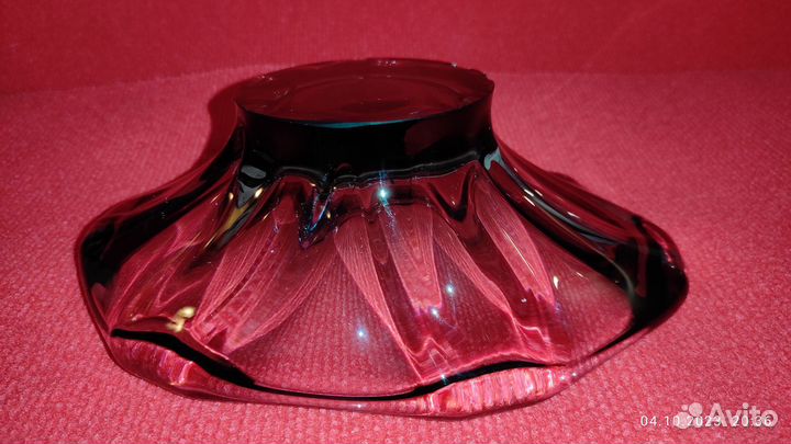 Фруктовница стекло СССР
