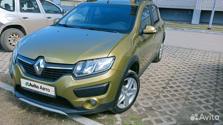 Renault Sandero Stepway 1.6 МТ, 2016, 161 000 км