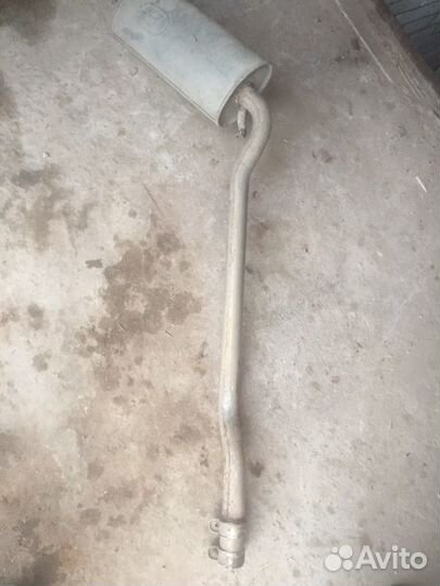 Глушитель audi 80 B3