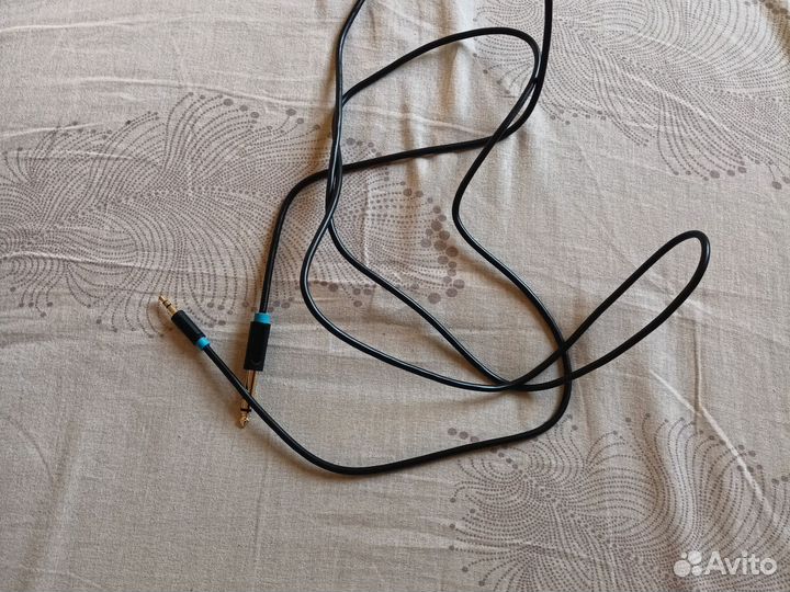 Кабель Jack 6.35 / mini Jack 3.35 (папа)
