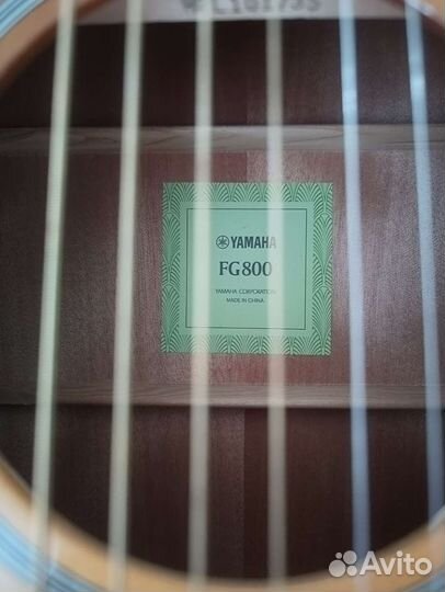 Акустическая гитара Yamaha fg800