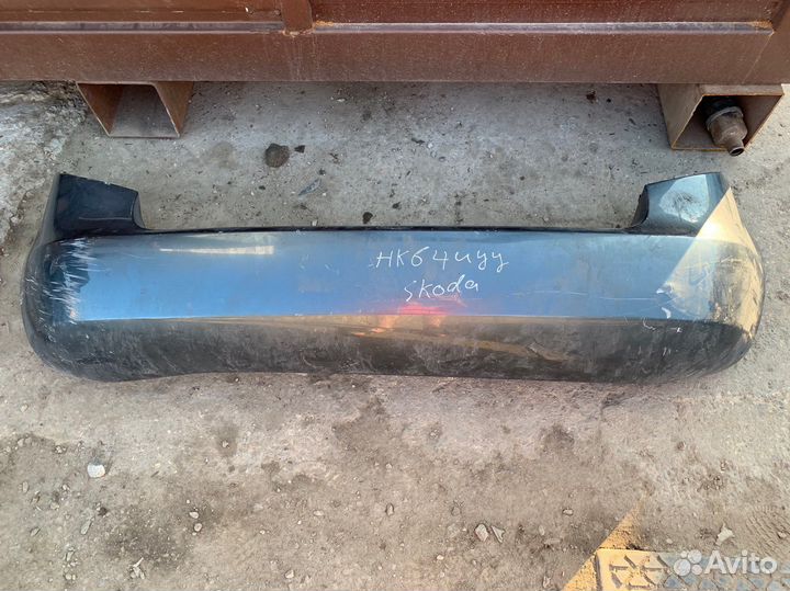 Skoda Fabia 2 - Бампер задний