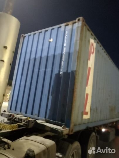 Морской контейнер 40 футов высокий бу