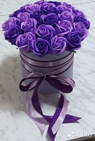 Букеты из мыльных роз в наличии