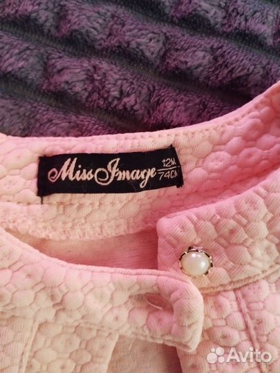 Платье для девочки 74 80