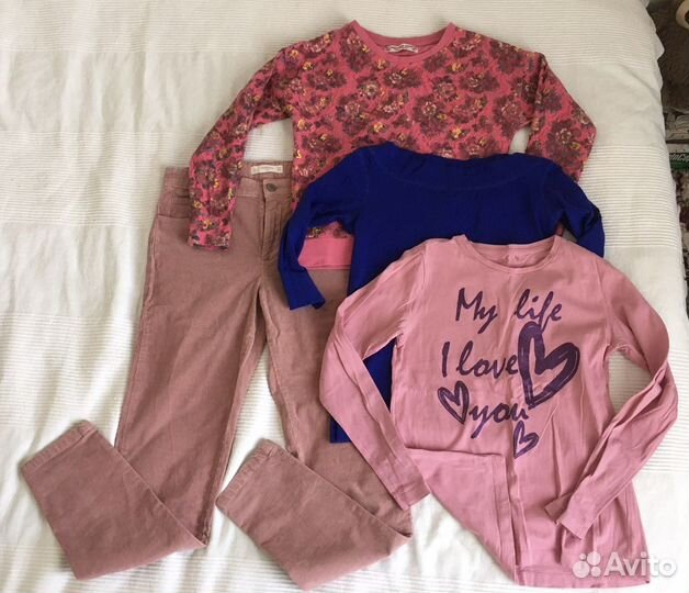 Вещи пакетом. Размер 140-164 (7-9 лет)