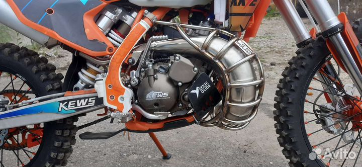 Защита резонатора Kews 250 2T. Клетка