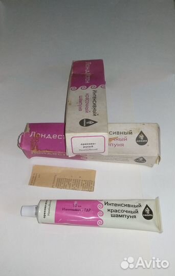Красящий шампунь гдр СССР