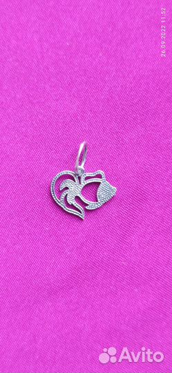 Подвеска серебро