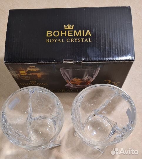 Набор стаканов для виски Grand, Bohemia crystal