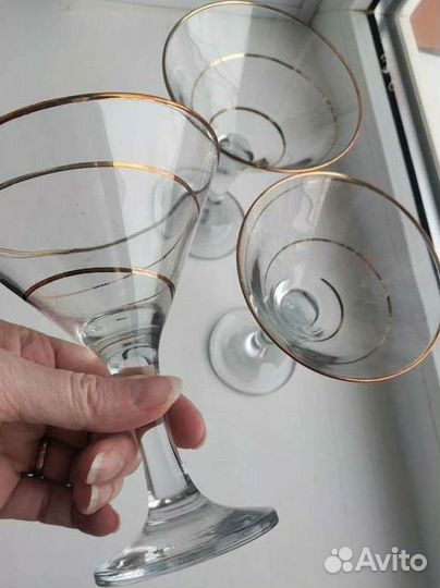 Бокалы под мартини