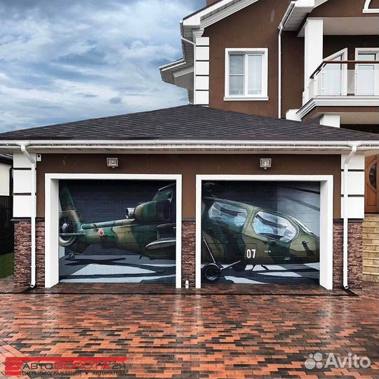Ворота гаражные подъемные
